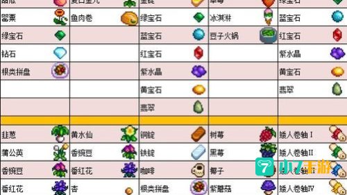 星露谷物语人物喜好
